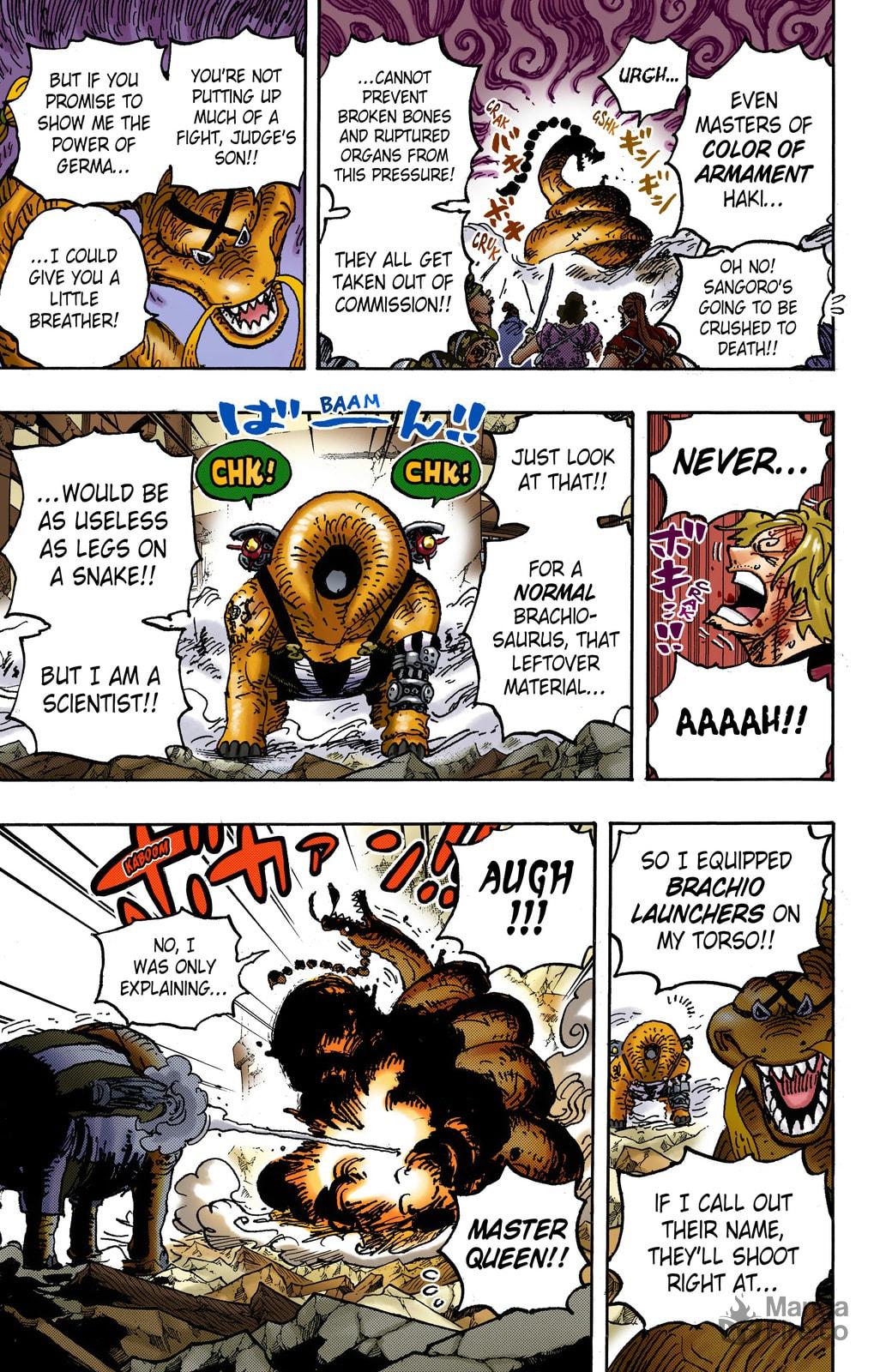 One Piece Digital Colored Chapter 1028 image 15